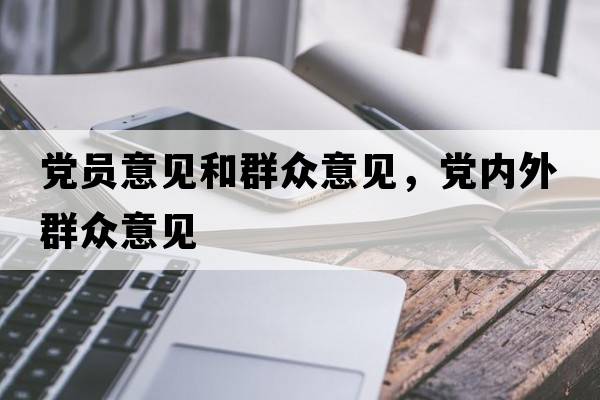 黨員意見和群眾意見，黨內(nèi)外群眾意見