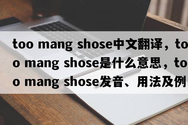 too mang shose中文翻譯，too mang shose是什么意思，too mang shose發(fā)音、用法及例句