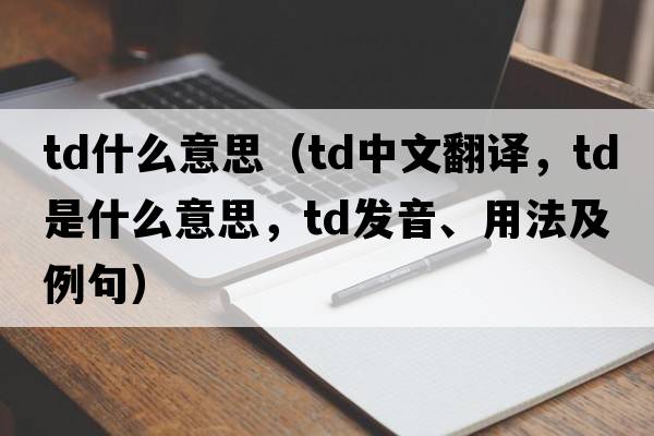 td什么意思（td中文翻譯，td是什么意思，td發(fā)音、用法及例句）