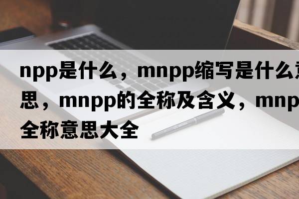 npp是什么，mnpp縮寫是什么意思，mnpp的全稱及含義，mnpp全稱意思大全