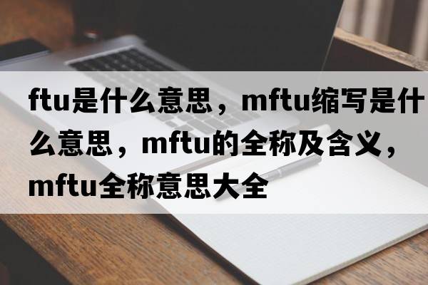 ftu是什么意思，mftu縮寫是什么意思，mftu的全稱及含義，mftu全稱意思大全