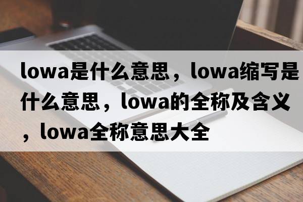 lowa是什么意思，lowa縮寫是什么意思，lowa的全稱及含義，lowa全稱意思大全