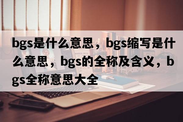 bgs是什么意思，bgs縮寫是什么意思，bgs的全稱及含義，bgs全稱意思大全