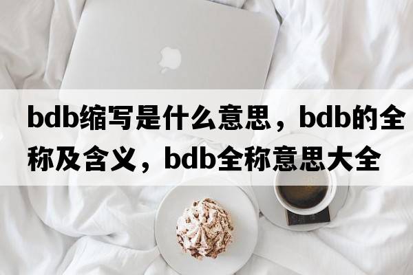 bdb縮寫是什么意思，bdb的全稱及含義，bdb全稱意思大全
