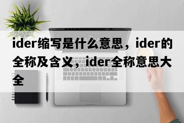 ider縮寫是什么意思，ider的全稱及含義，ider全稱意思大全