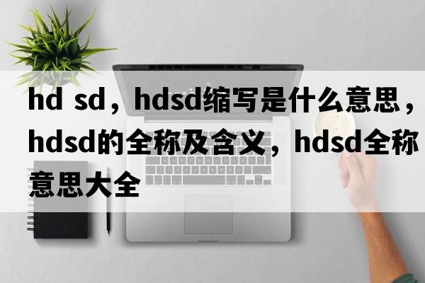 hd sd，hdsd縮寫是什么意思，hdsd的全稱及含義，hdsd全稱意思大全