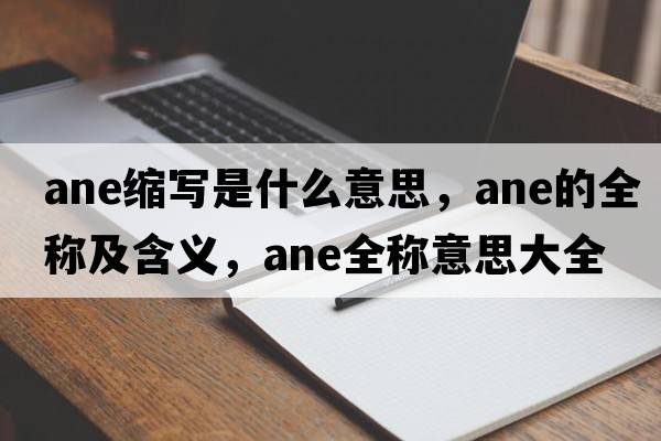 ane縮寫是什么意思，ane的全稱及含義，ane全稱意思大全