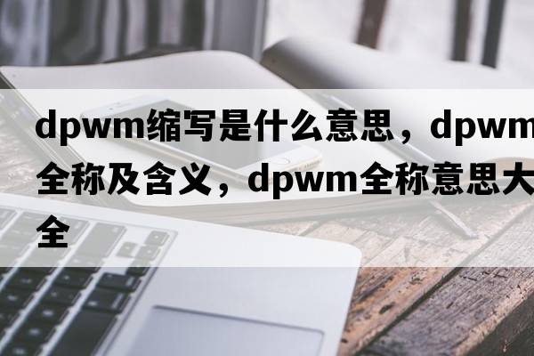 dpwm縮寫是什么意思，dpwm的全稱及含義，dpwm全稱意思大全