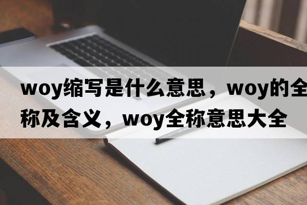 woy縮寫是什么意思，woy的全稱及含義，woy全稱意思大全
