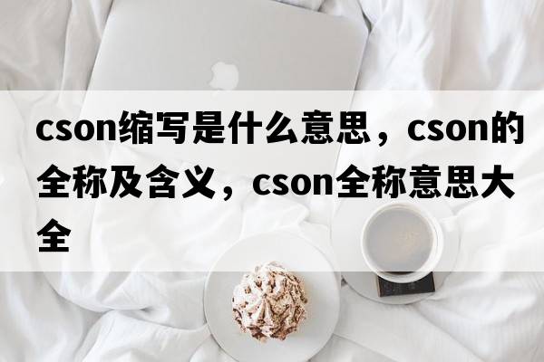 cson縮寫是什么意思，cson的全稱及含義，cson全稱意思大全