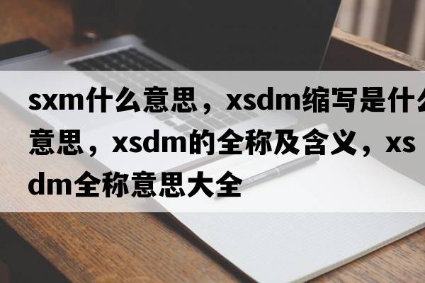sxm什么意思，xsdm縮寫是什么意思，xsdm的全稱及含義，xsdm全稱意思大全