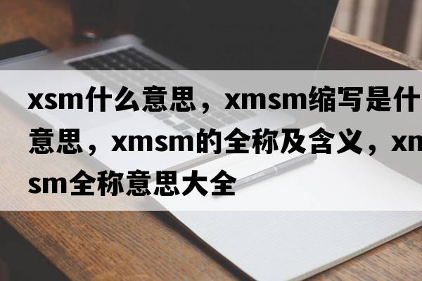 xsm什么意思，xmsm縮寫是什么意思，xmsm的全稱及含義，xmsm全稱意思大全