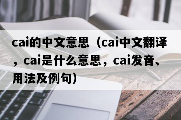 cai的中文意思（cai中文翻譯，cai是什么意思，cai發(fā)音、用法及例句）