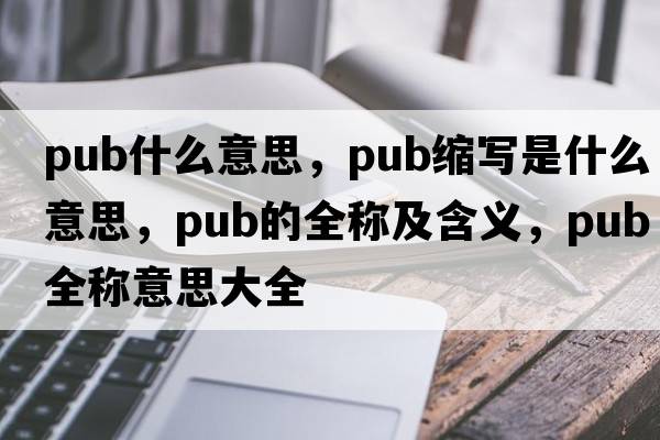 Pub什么意思，pub縮寫是什么意思，pub的全稱及含義，pub全稱意思大全