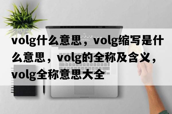 volg什么意思，volg縮寫是什么意思，volg的全稱及含義，volg全稱意思大全