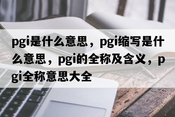 pgi是什么意思，pgi縮寫是什么意思，pgi的全稱及含義，pgi全稱意思大全