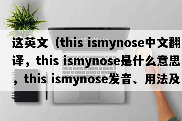 這英文（this ismynose中文翻譯，this ismynose是什么意思，this ismynose發(fā)音、用法及例句）