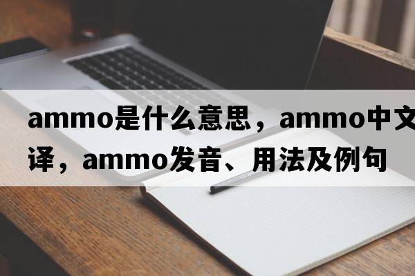 ammo是什么意思，ammo中文翻譯，ammo發(fā)音、用法及例句