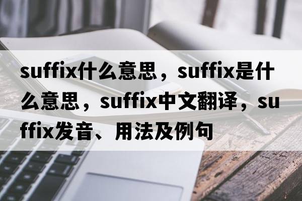 suffix什么意思，suffix是什么意思，suffix中文翻譯，suffix發(fā)音、用法及例句