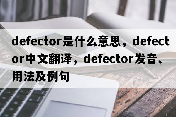defector是什么意思，defector中文翻譯，defector發(fā)音、用法及例句