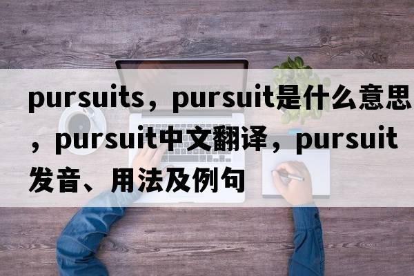 pursuits，pursuit是什么意思，pursuit中文翻譯，pursuit發(fā)音、用法及例句