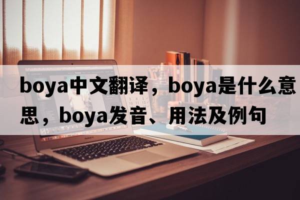Boya中文翻譯，Boya是什么意思，Boya發(fā)音、用法及例句