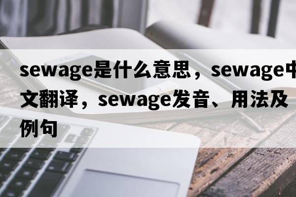sewage是什么意思，sewage中文翻譯，sewage發(fā)音、用法及例句