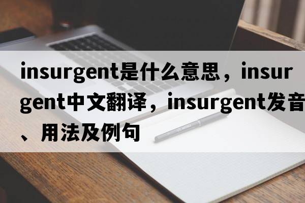 insurgent是什么意思，insurgent中文翻譯，insurgent發(fā)音、用法及例句