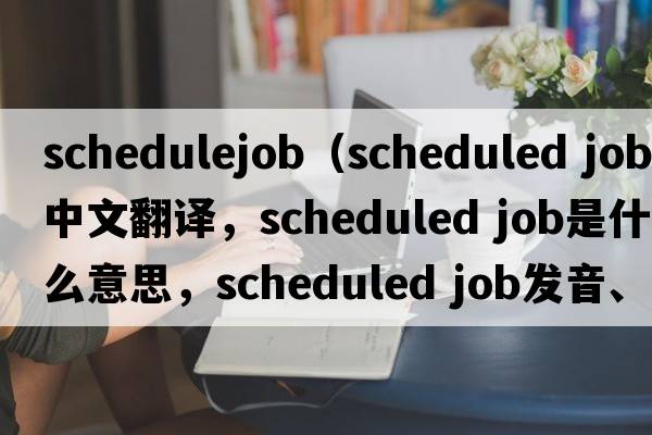 schedulejob（scheduled job中文翻譯，scheduled job是什么意思，scheduled job發(fā)音、用法及例句）