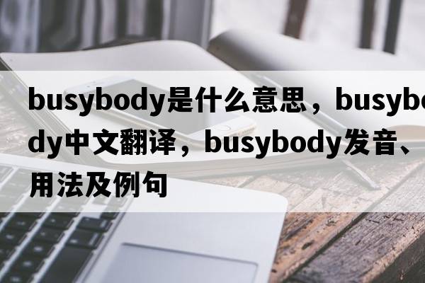 busybody是什么意思，busybody中文翻譯，busybody發(fā)音、用法及例句