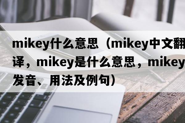 mikey什么意思（Mikey中文翻譯，Mikey是什么意思，Mikey發(fā)音、用法及例句）