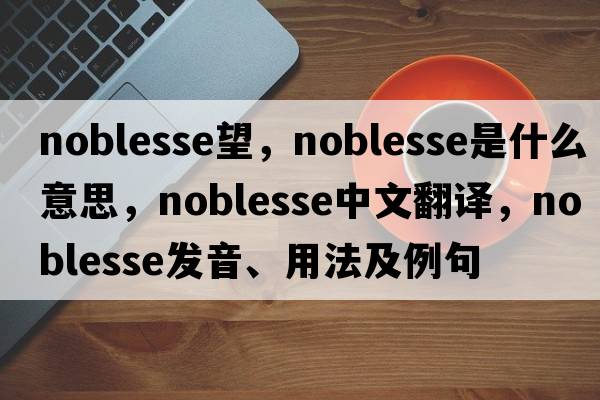 noblesse望，noblesse是什么意思，noblesse中文翻譯，noblesse發(fā)音、用法及例句