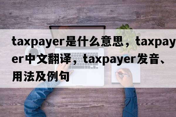 taxpayer是什么意思，taxpayer中文翻譯，taxpayer發(fā)音、用法及例句