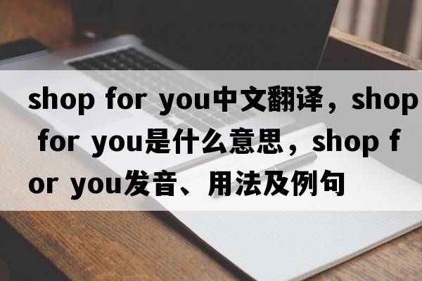 shop for you中文翻譯，shop for you是什么意思，shop for you發(fā)音、用法及例句